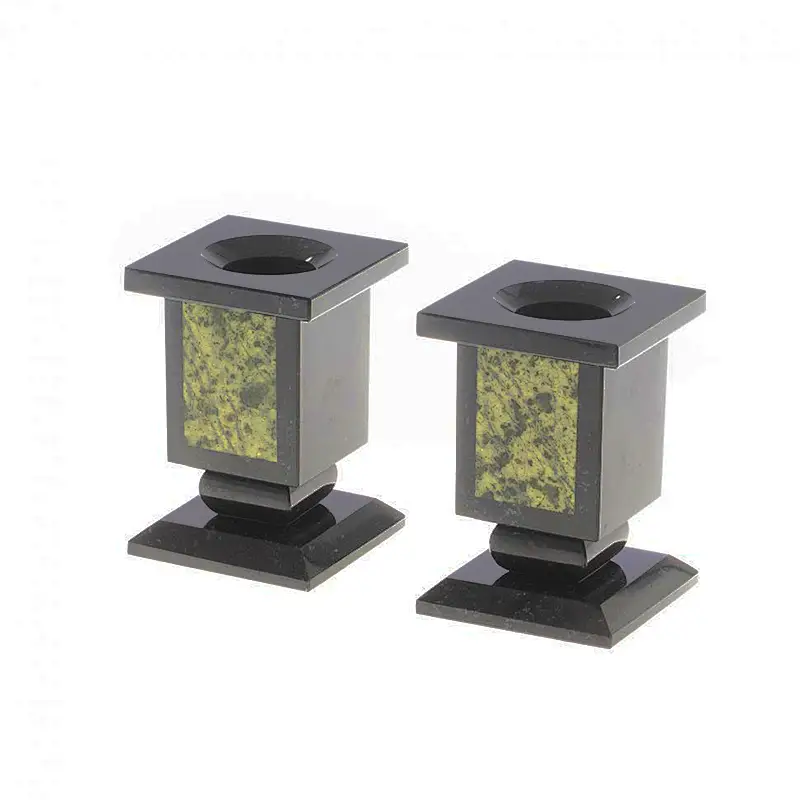 Письменный набор "Орел" камень змеевик