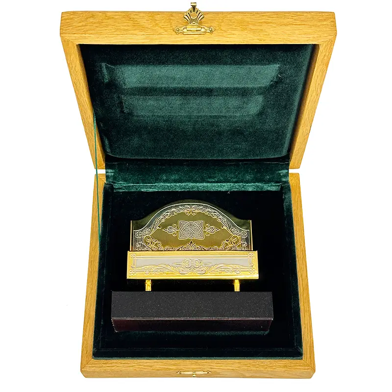 Визитница настольная "Орнамент" Златоуст