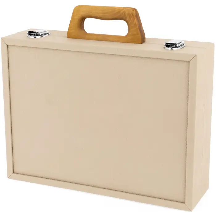 Шкатулка из мореного дуба и янтаря "Александр"