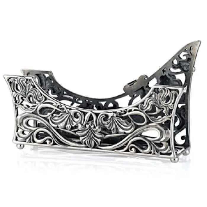 Серебряная салфетница "Модерн"