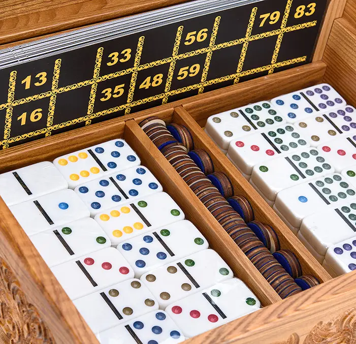 Русское лото в шкатулке "Санкт-Петербург"