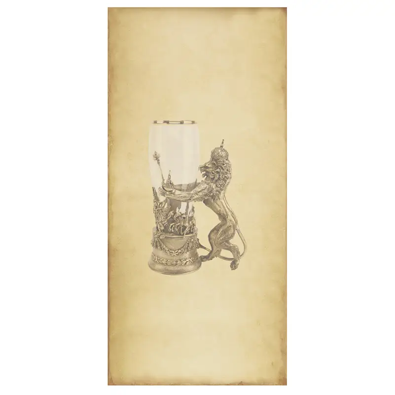 Бокал для пива "Лев"