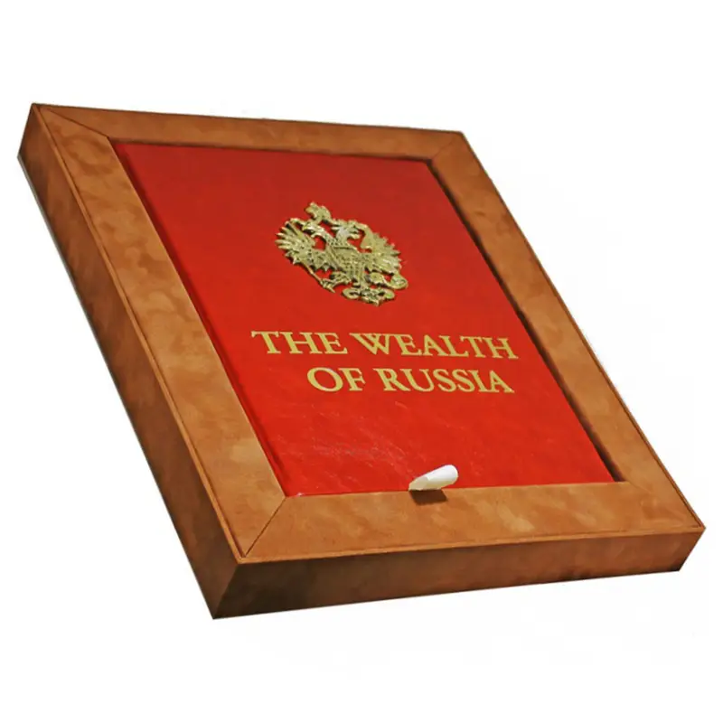 Подарочная книга «Богатство России» на английском языке