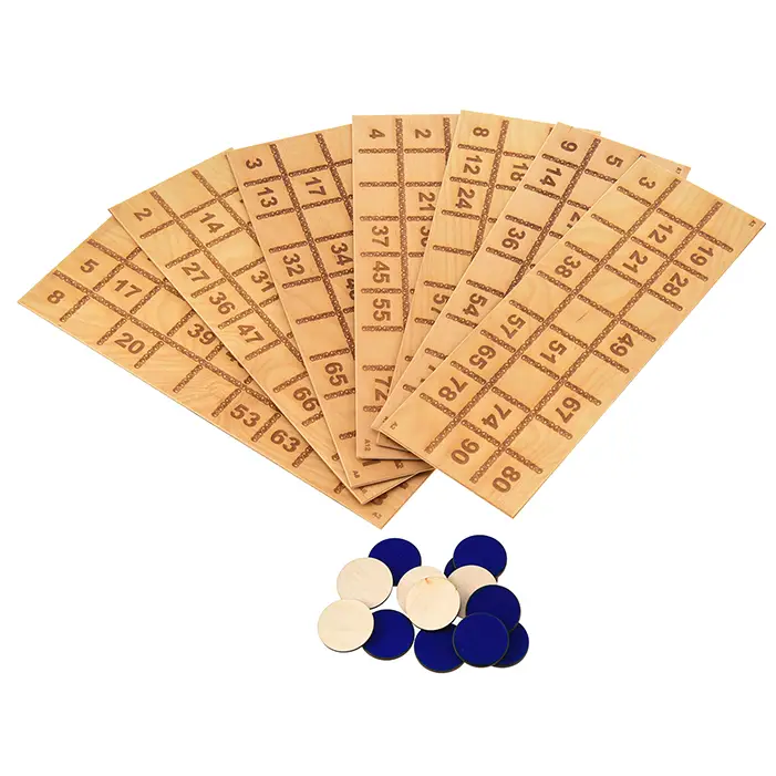 Большое русское лото в шкатулке из мореного ясеня "Охотники на привале"