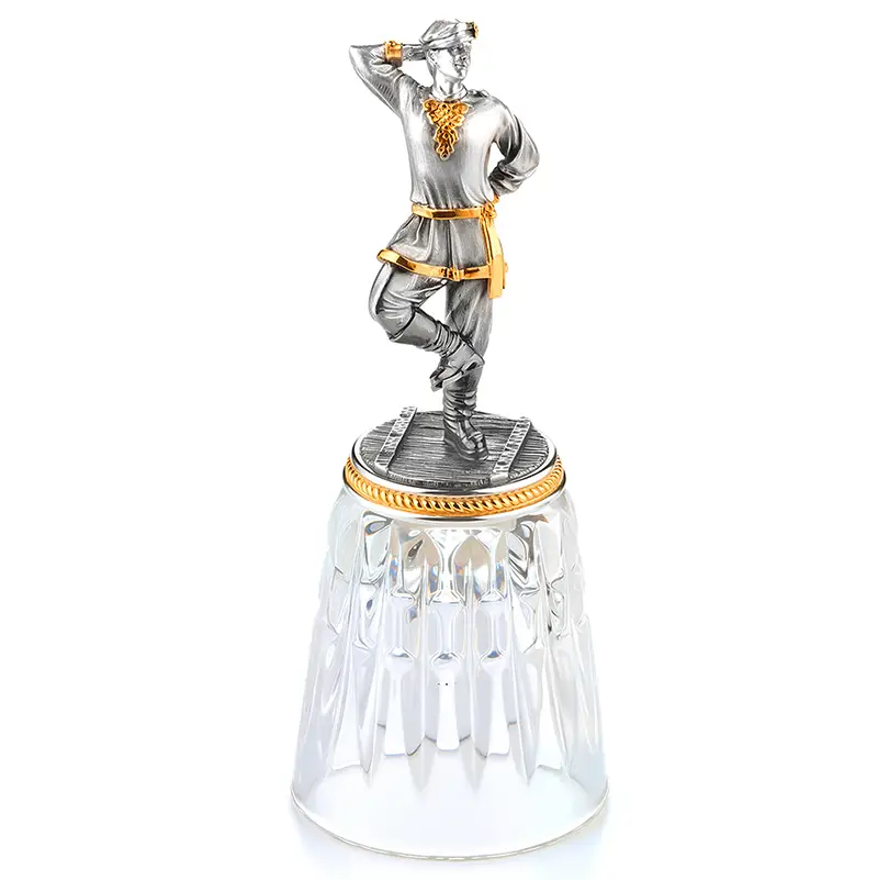 Набор серебряных рюмок «Гуляния»