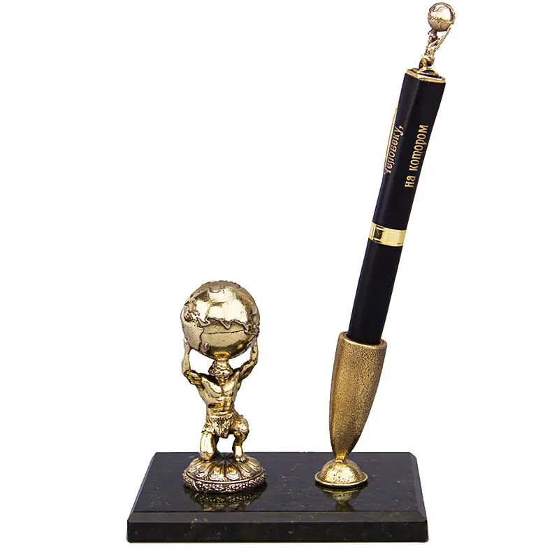 Настольный набор "Атлант" в футляре