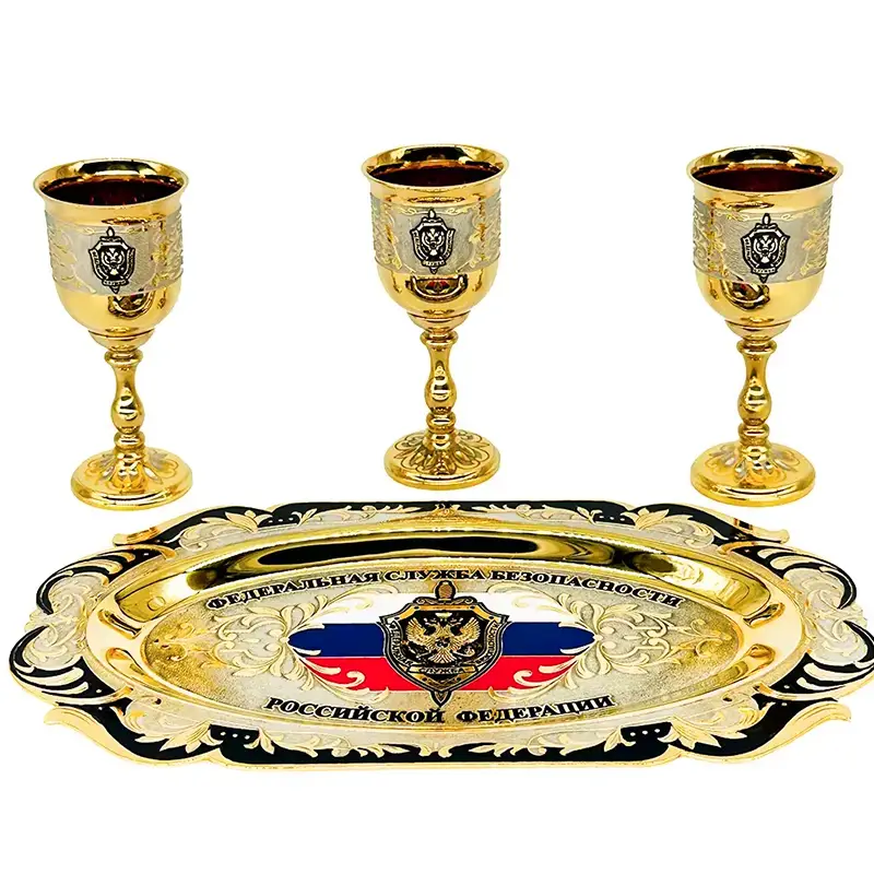 Набор водочный "ФСБ" Златоуст