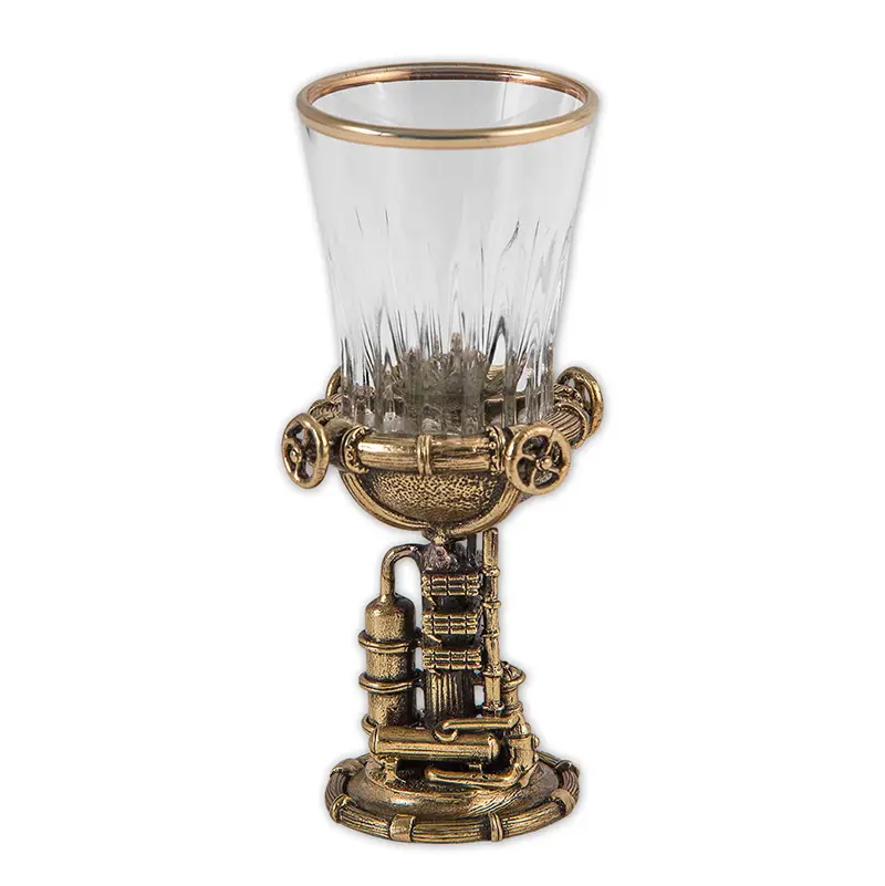 Водочный набор из 2-х стопок "Нефть и Газ" 