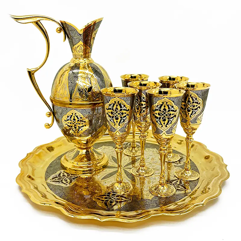 Питейный набор на 6 персон "Восточный" Златоуст