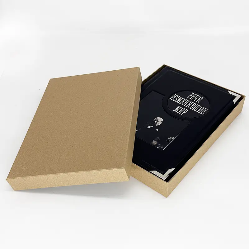 Подарочная книга в кожаном переплете "Речи, изменившие мир"