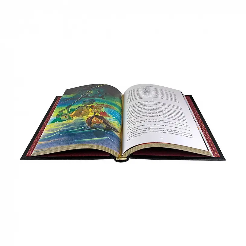 Книга в коже "Волшебник Изумрудного города" Александр Волков