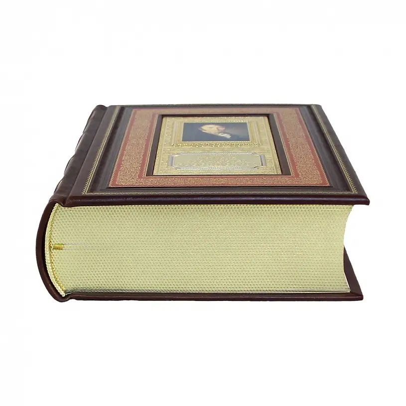 Книга в кожаном переплете "История государства российского» в коробе (Златоуст)