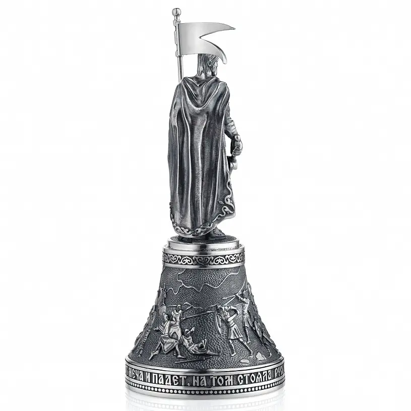 Серебряный колокольчик "Русский воин"