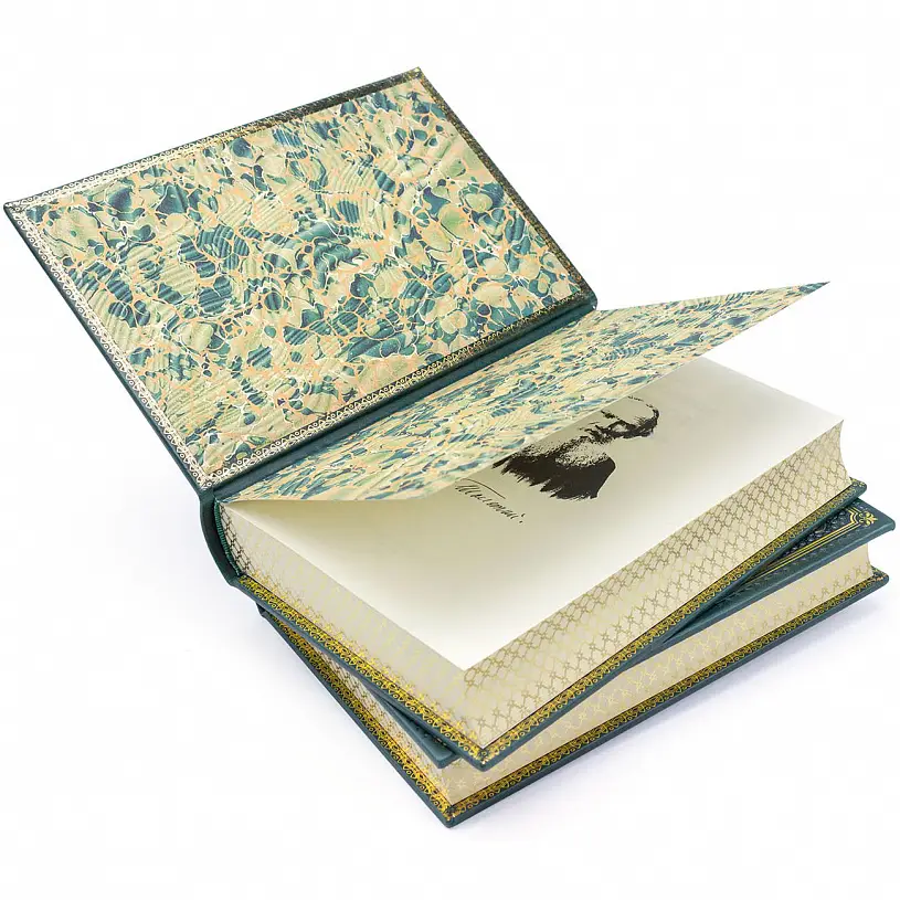 Собрание сочинений в кожаном переплете "Толстой Л.Н." 14 томах