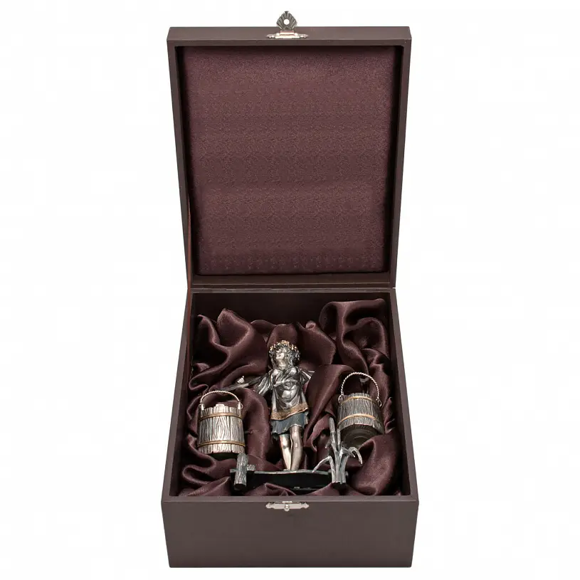 Серебряный набор для специй "Крестьянка"