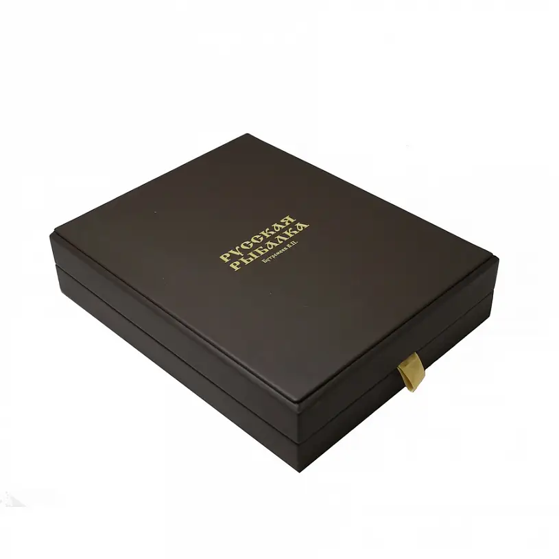 Подарочное издание в коже "Русская рыбалка"