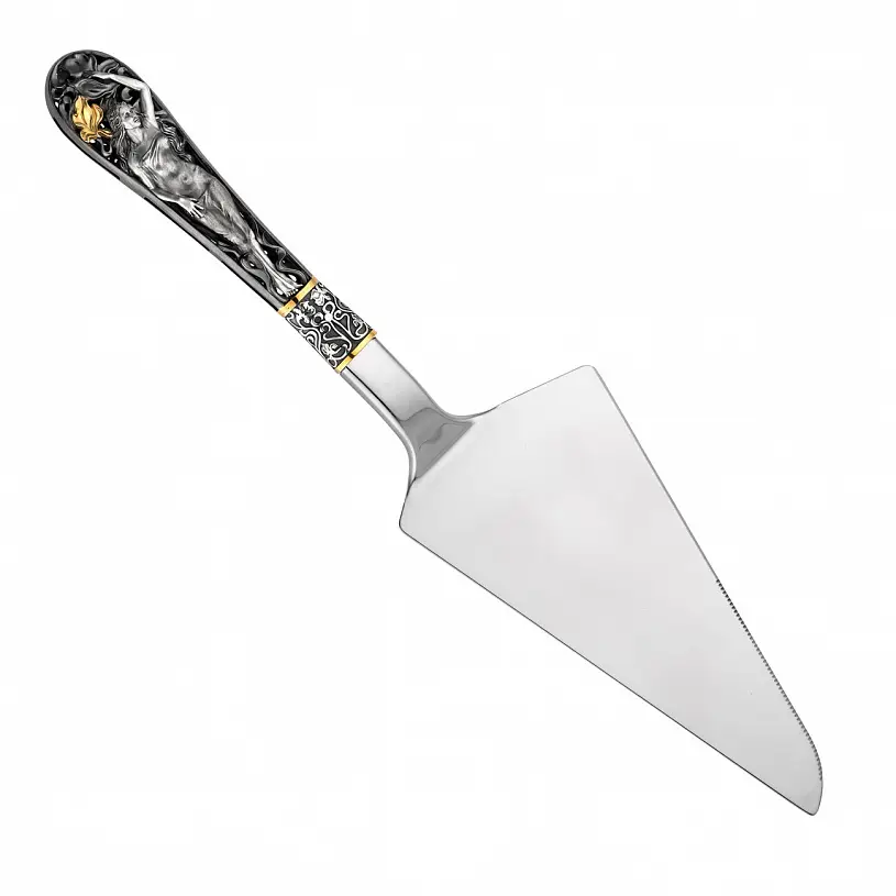 Серебряная лопатка для торта "Гармония"