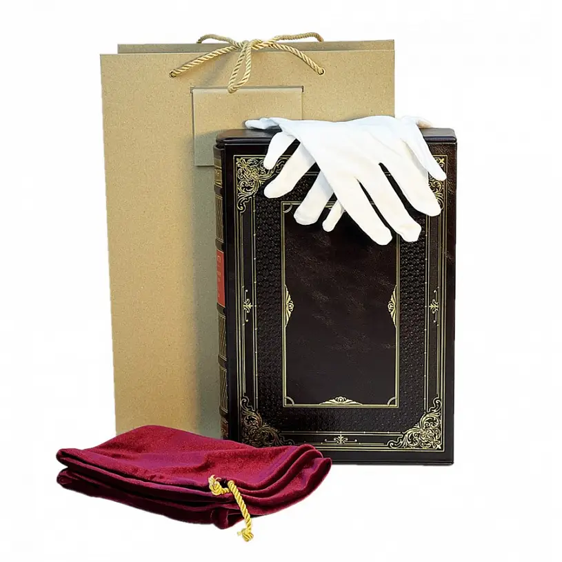 Подарочная книга в футляре "Книга власти. Бенджамин Франклин и Джон Ф.Кеннеди"