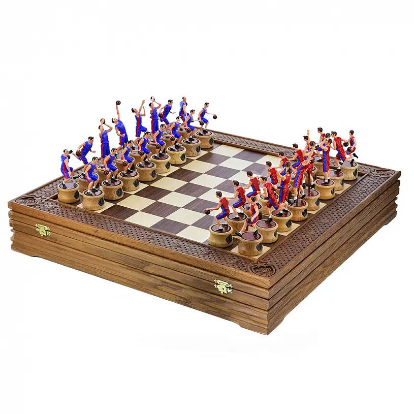 Подарочные шахматы "Баскетбол, ЦСКА"