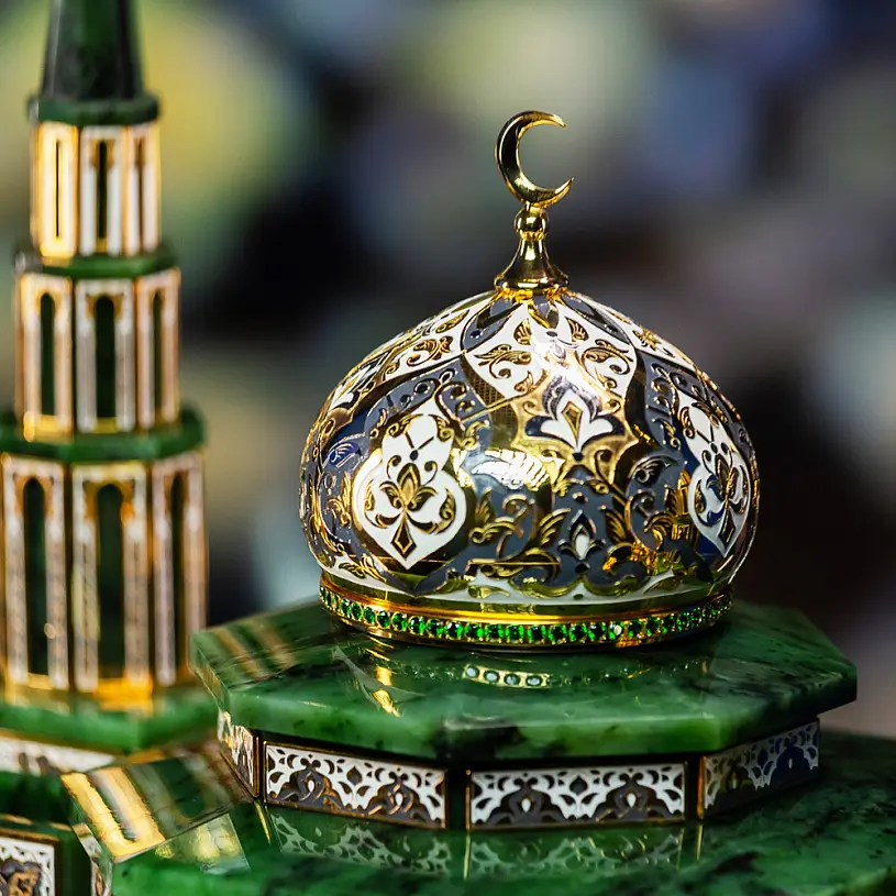 Настольный набор "Восточный" из нефрита