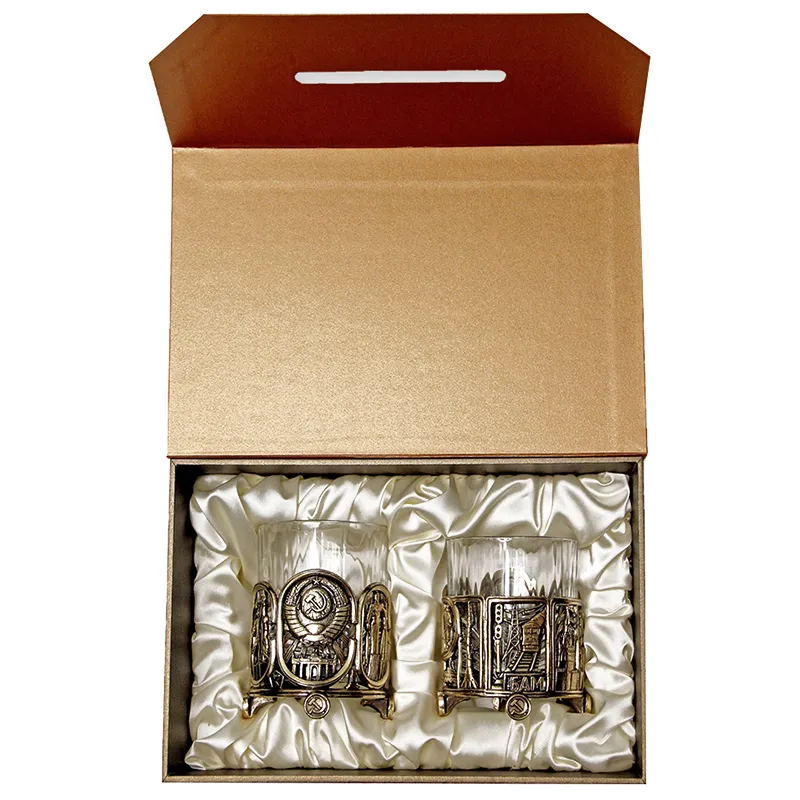 Набор из 2-ух бокалов для виски "СССР"