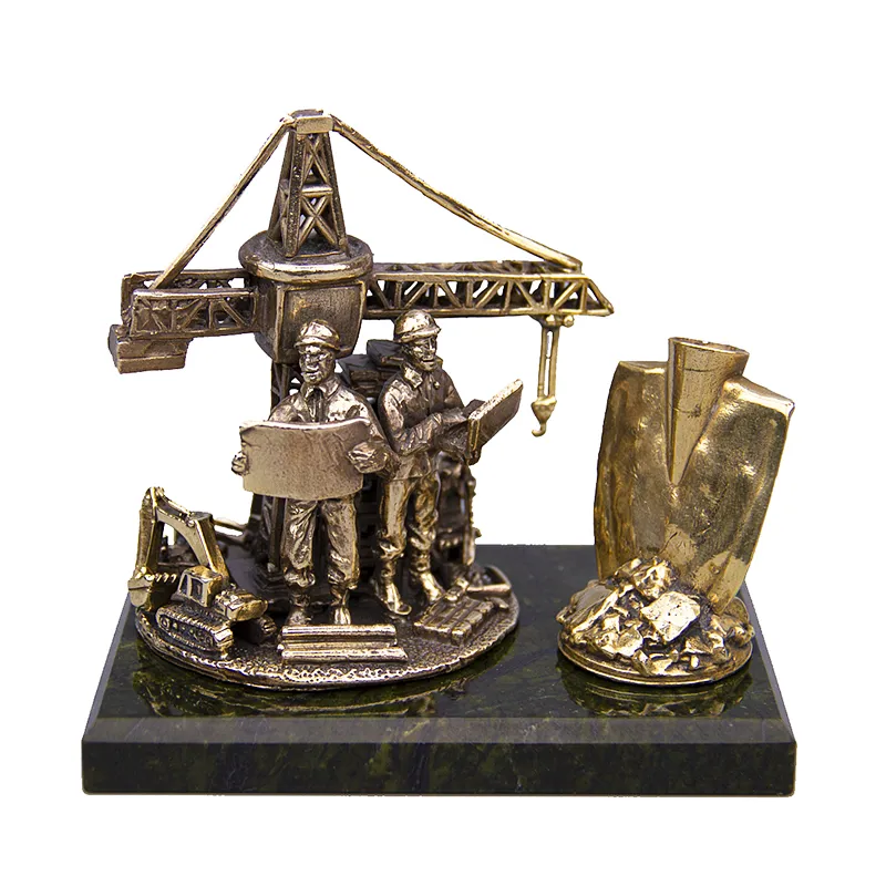 Настольный набор "Строители" в футляре