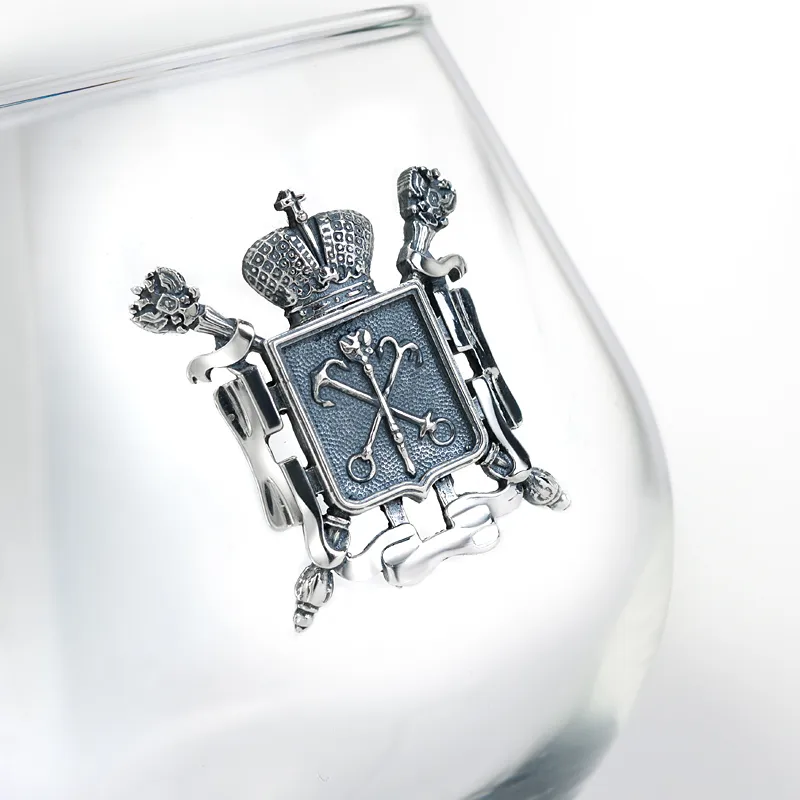 Набор бокалов для коньяка на 2 персоны "Санкт-Петербург"