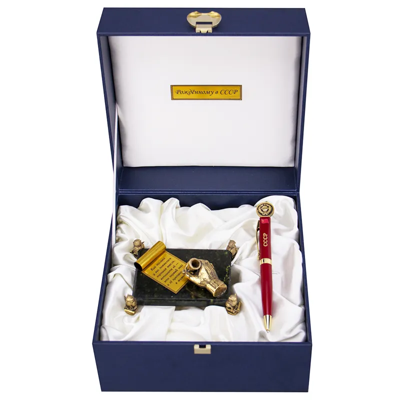Настольный набор "СССР" в футляре