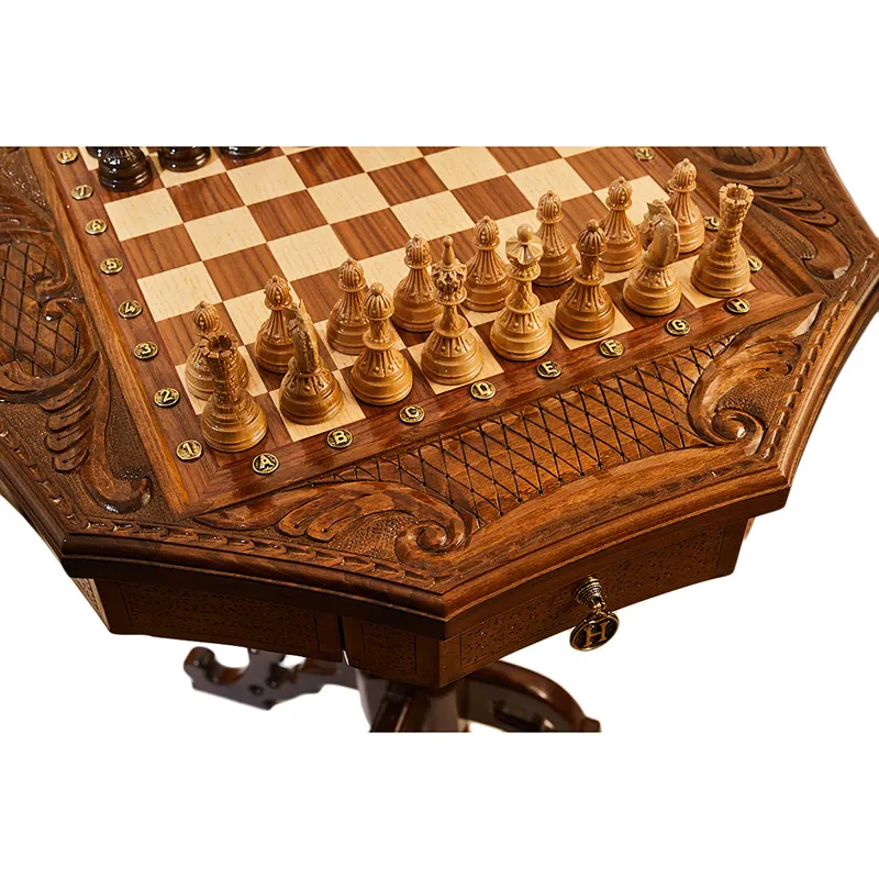 Шахматный стол "Сражение"