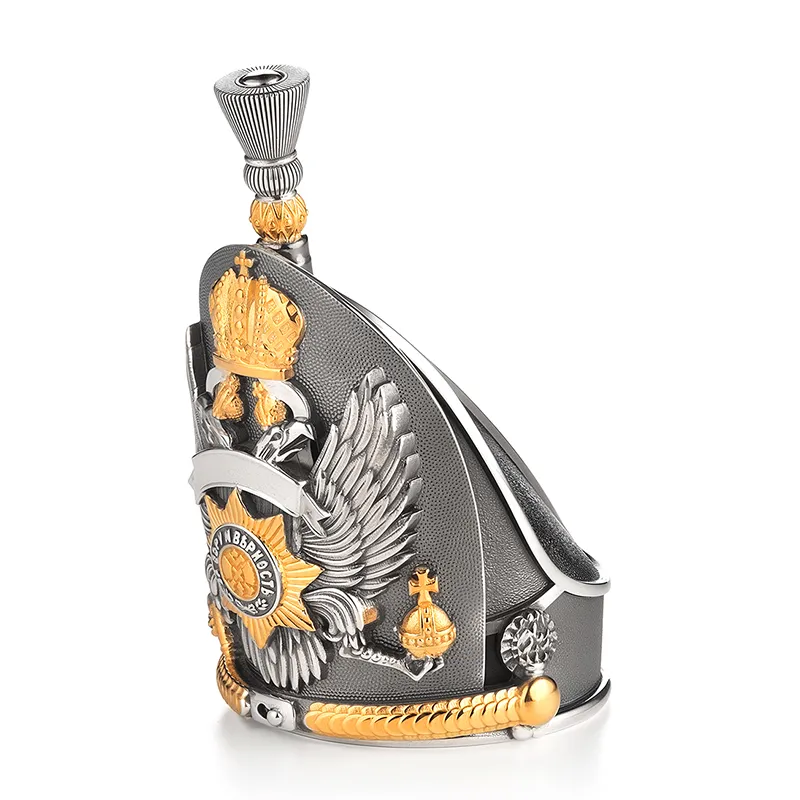 Набор серебряных рюмок «Русское воинство»