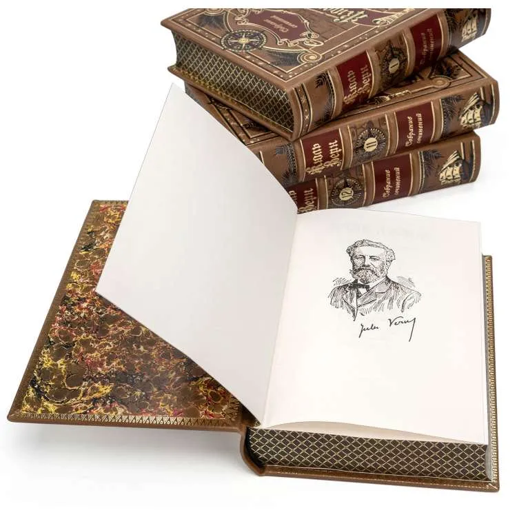 Подарочное собрание сочинений в 12 томах Жюль Верн 
