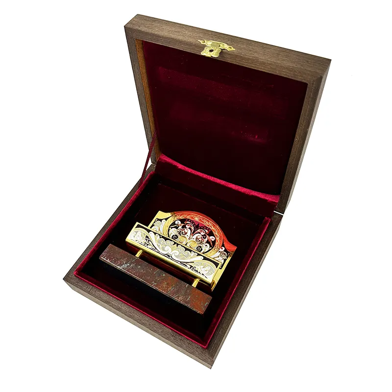 Визитница настольная "Златоуст"