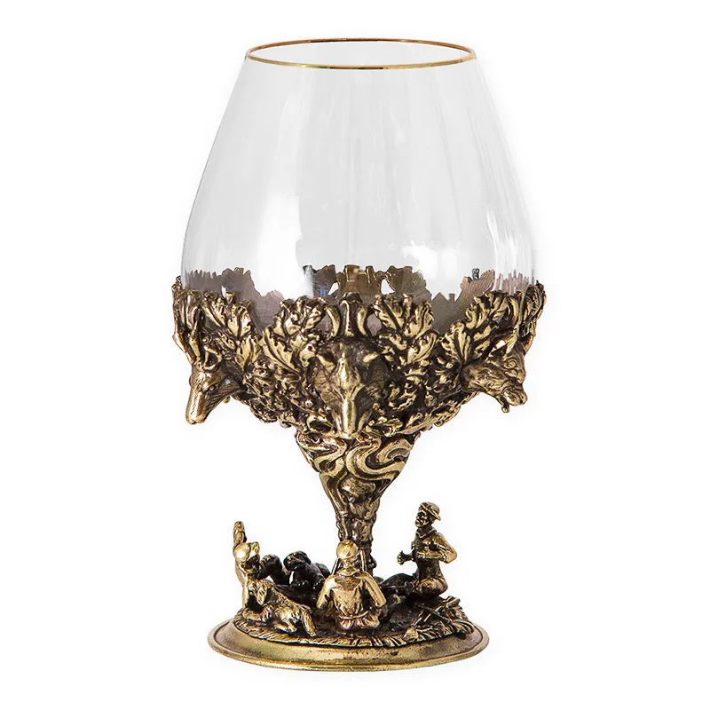 Набор из 6 ти бокалов для коньяка "Охота" 