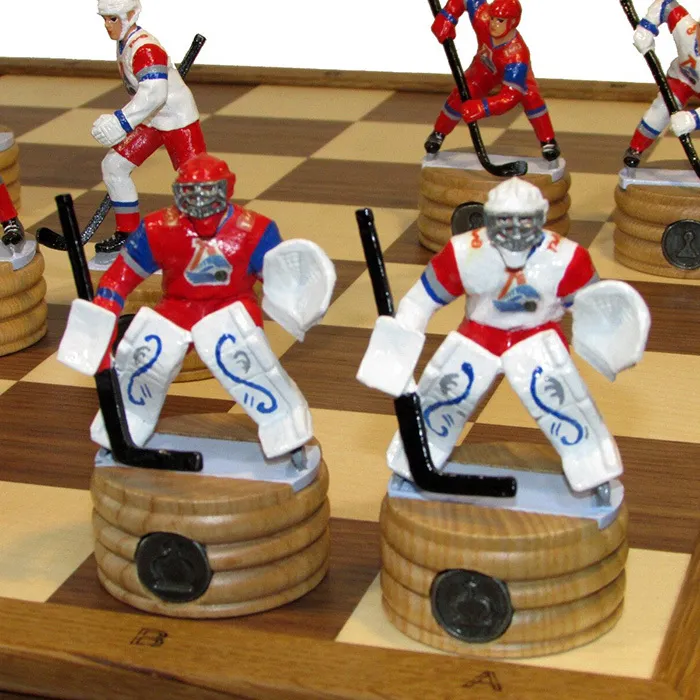 Шахматы коллекционные «Хоккей. Локомотив»