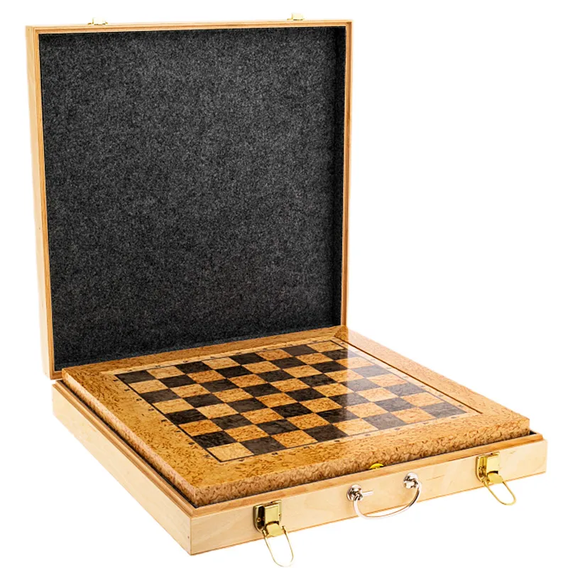 Шахматы из карельской березы "Классические"