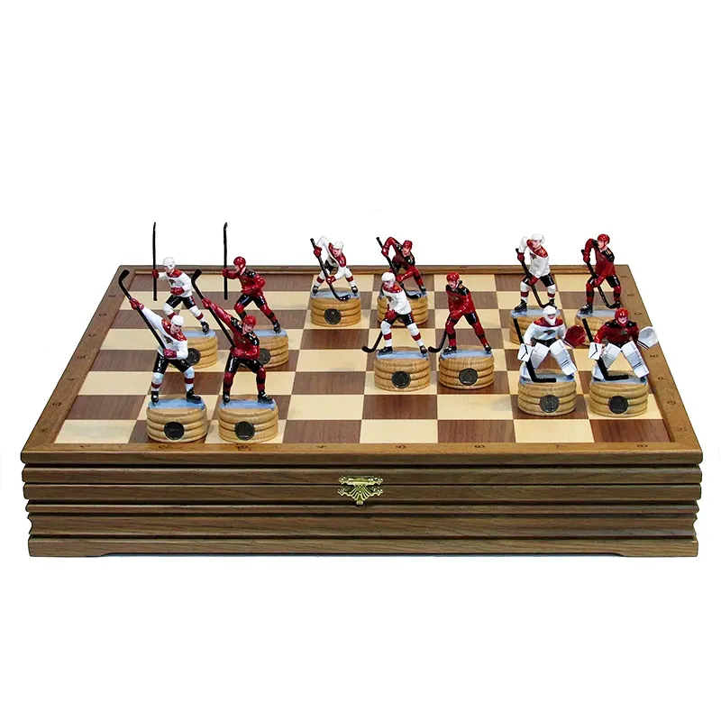 Шахматы коллекционные «Хоккей. Авангард»