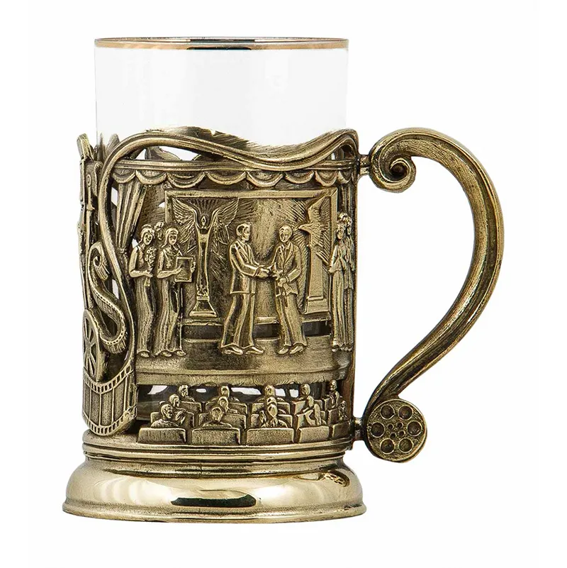 Подстаканник с ложкой "Кинорежиссёр"