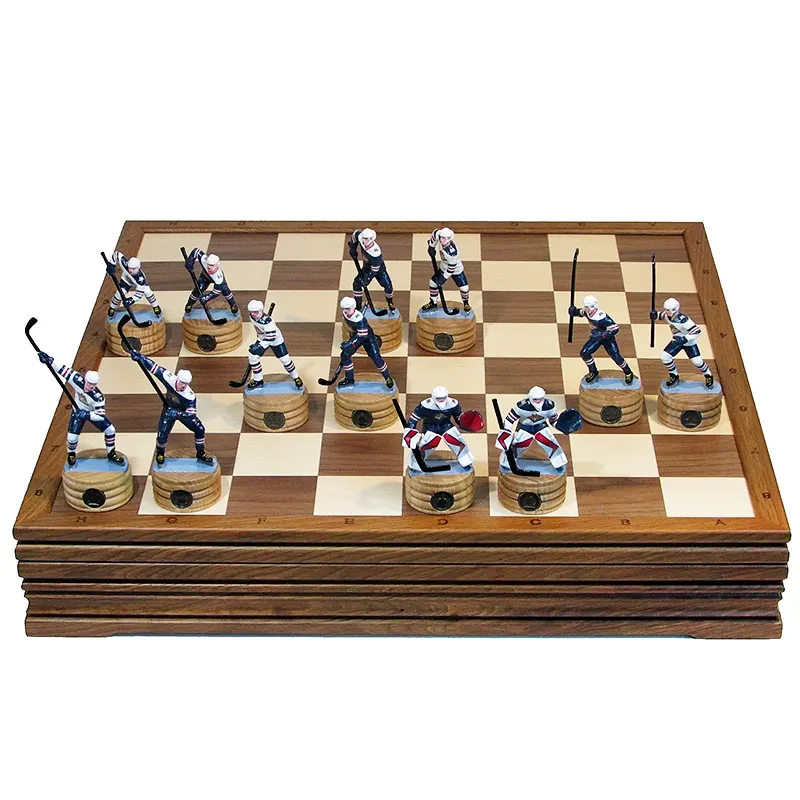 Шахматы коллекционные «Хоккей. Металлург»