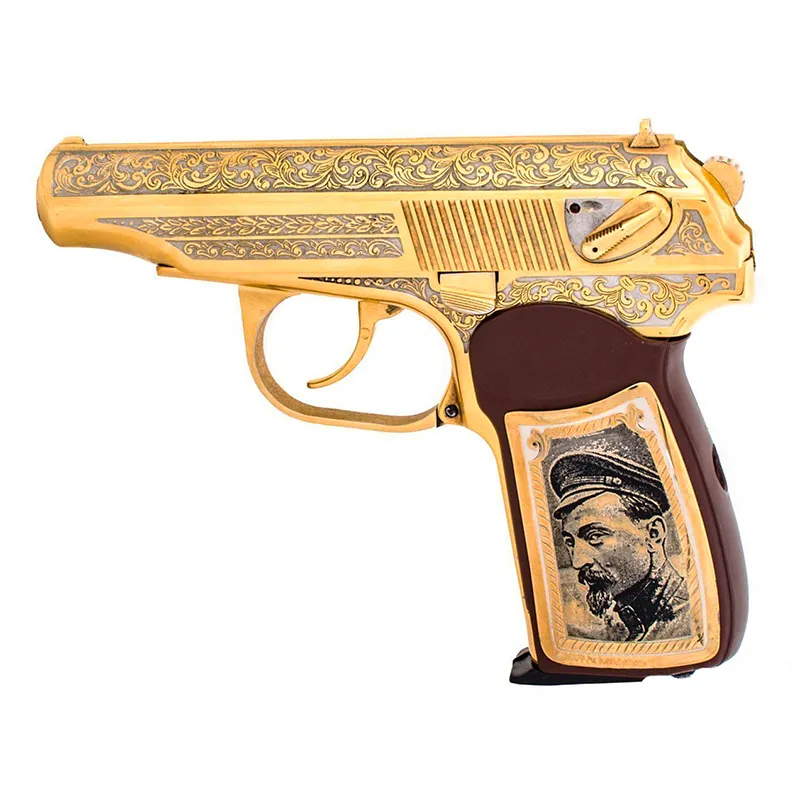 Золотой пистолет "Железный Феликс" пневматический