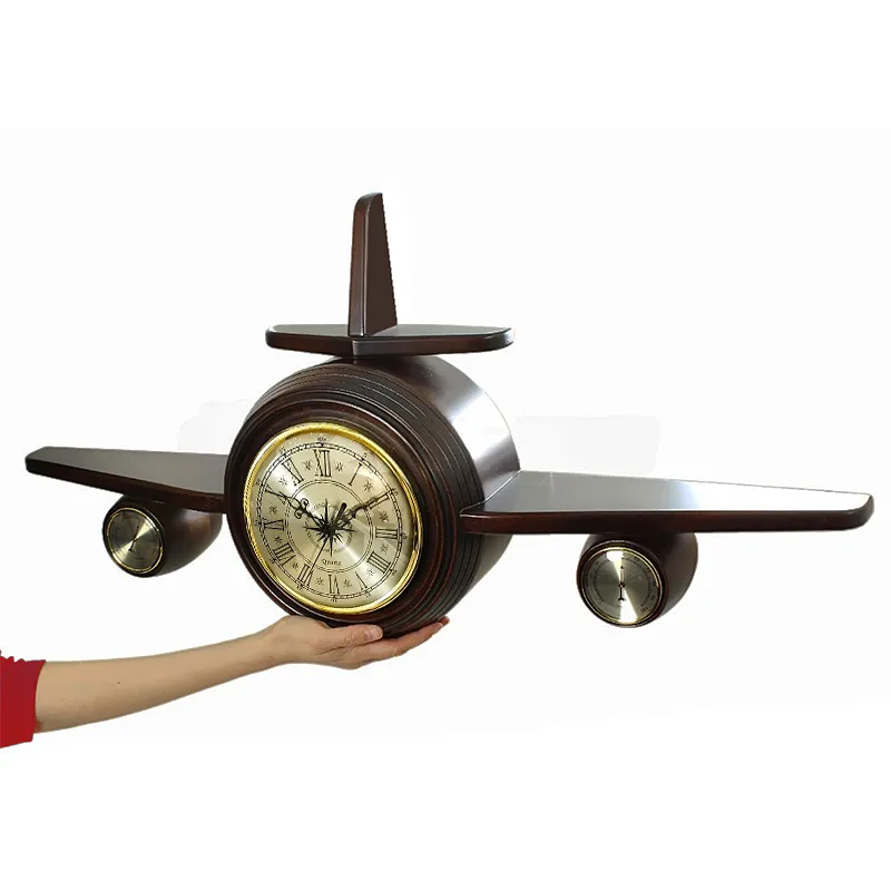 Часы-метеостанция "Самолет"