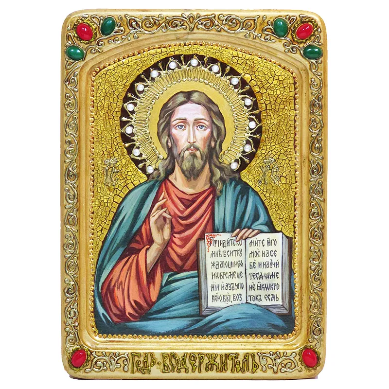 Живописная икона Господь Вседержитель
