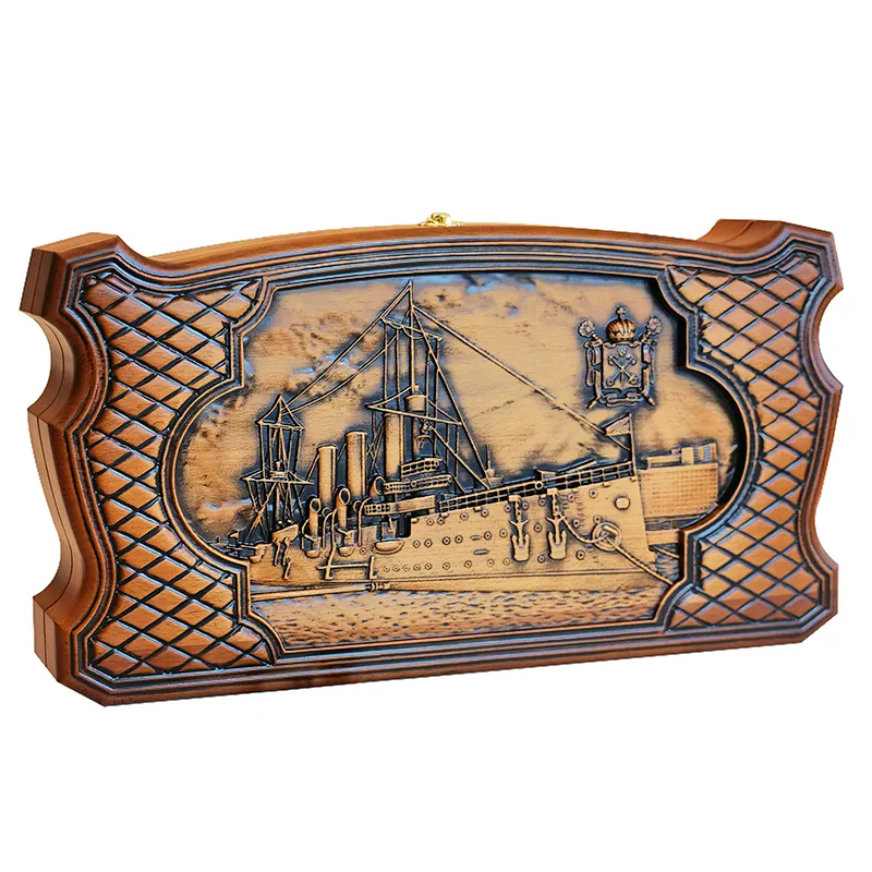 Нарды резные "Военно-морской флот РФ"