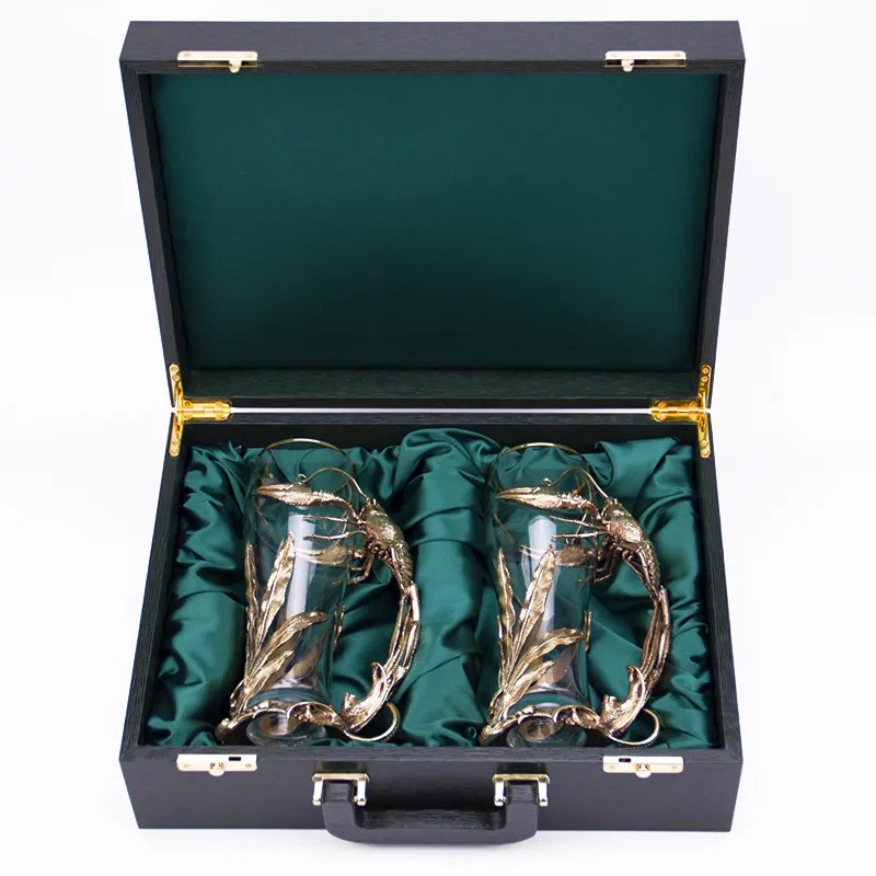 Набор из 2-ух бокалов для пива "Раки"