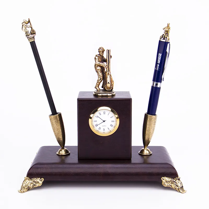 Письменный набор с часами "Нефтяники и Газовики" 