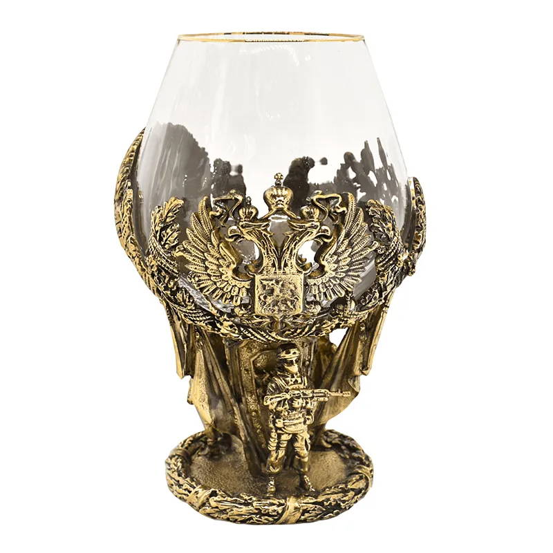 Набор из  6-ти бокалов для коньяка "Русские войны" 