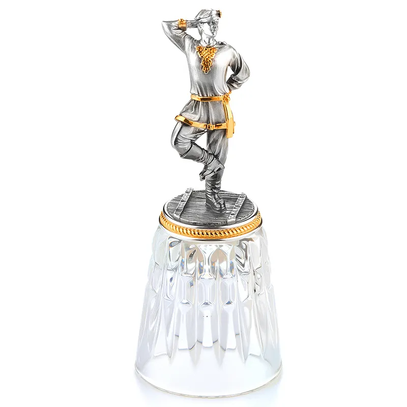 Набор серебряных рюмок «Гуляния»