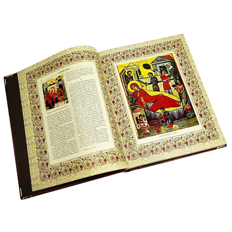 Подарочная книга  "Иллюстрированный Новый Завет"
