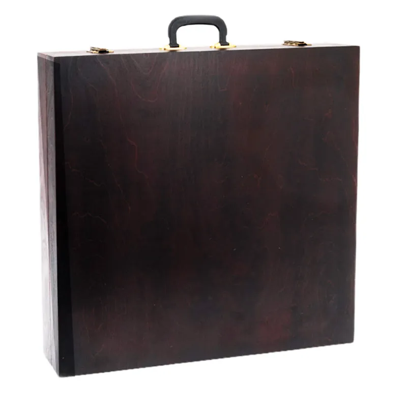 Шахматы из карельской березы "Орнамент"