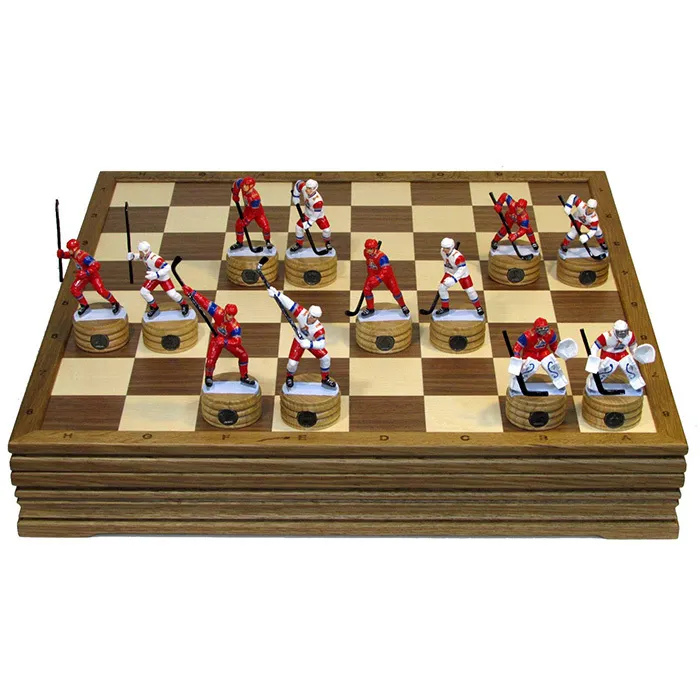 Шахматы коллекционные «Хоккей. Локомотив»