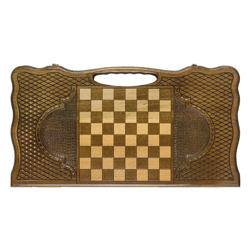 Нарды подарочные из массива бука "Львиная битва"